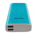 ADATA P10000 10000mAh Power Bank Blue